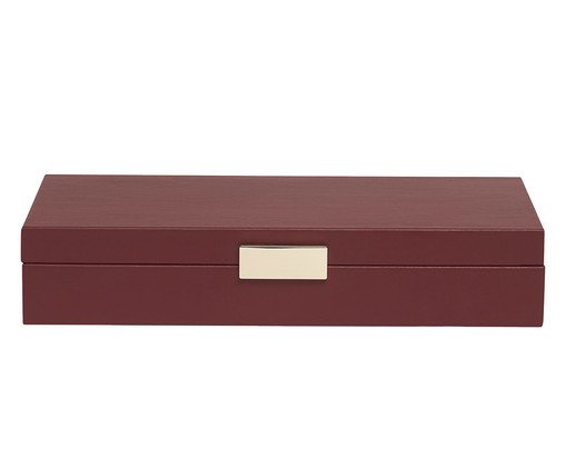 Caixa em Mdf Com Revestimento em Pu, red | WestwingNow
