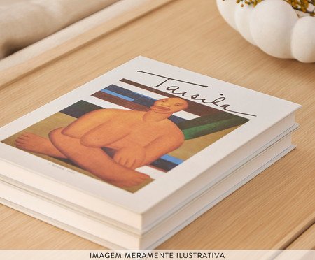 Livro-Caixa em Mdf e Canvas A Negra | Westwing