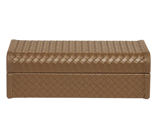 Caixa em Mdf Com Revestimento em Pu, yellow | WestwingNow