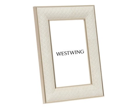 Porta-Retrato em Poliestireno e Vidro - 10X15 | Westwing