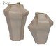 Kit Vasos em Cerâmica 2 Pçs, grey | WestwingNow