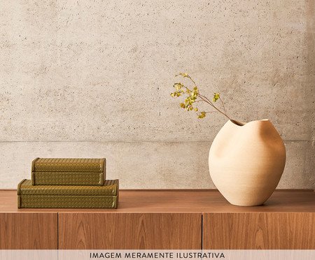 Caixa em Mdf Com Revestimento em Pu | Westwing