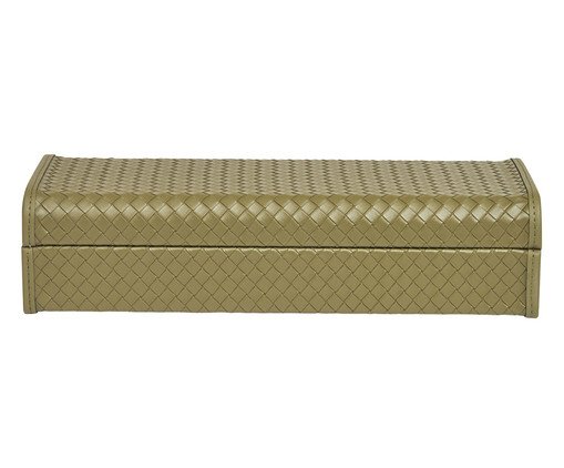 Caixa em Mdf Com Revestimento em Pu, green | WestwingNow