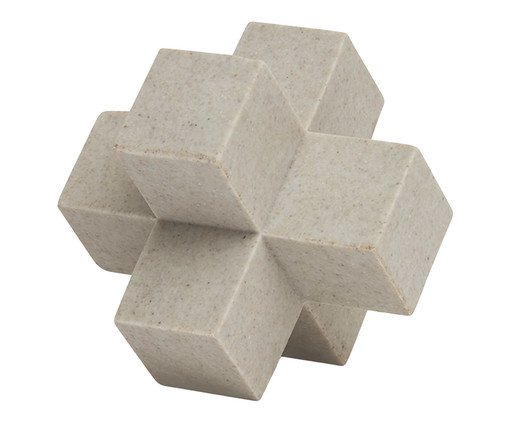 Escultura em Polirresina, beige | WestwingNow