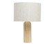 Luminária em Madeira e Linho, beige | WestwingNow