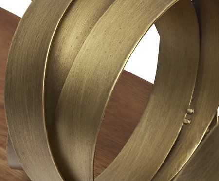 Escultura em Mdf e Metal | Westwing