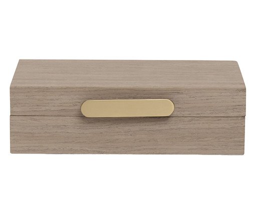 Caixa em Mdf Laminado, brown | WestwingNow