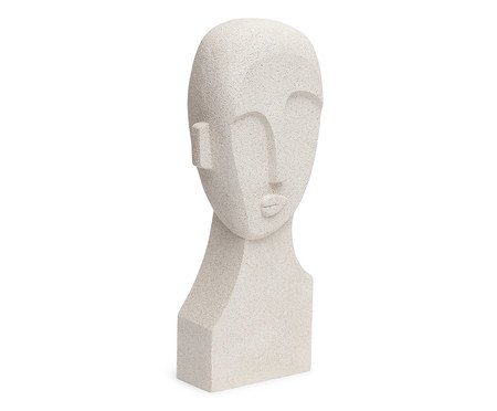 Escultura Face em Polirresina | Westwing
