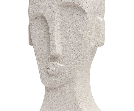Escultura Face em Polirresina | Westwing