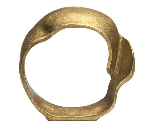 Escultura em Polirresina, gold | WestwingNow