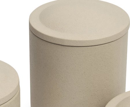 Kit Potes Decorativos em Cerâmica 3 Pçs | Westwing