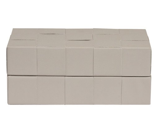 Caixa em Mdf Com Revestimento em Pu, grey | WestwingNow
