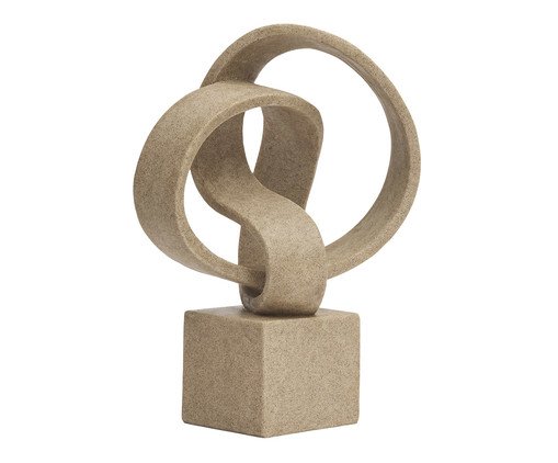 Escultura em Polirresina, beige | WestwingNow