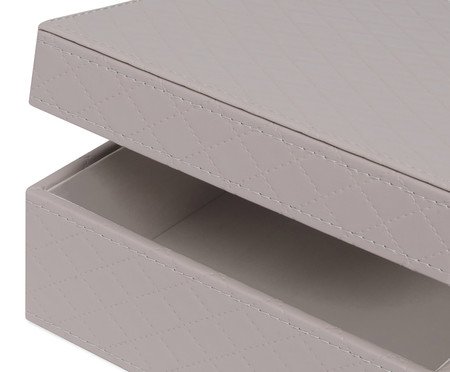 Kit Caixas em Em Mdf Com Revestimento em Pu 2 Pçs | Westwing