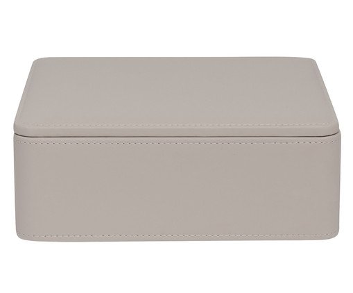 Caixa em Mdf Com Revestimento em Pu, grey | WestwingNow