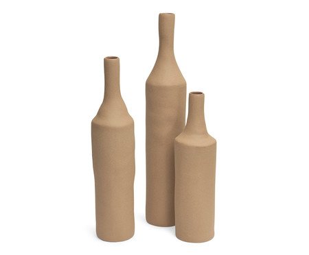 Kit Vasos em Cerâmica 3 Pçs | Westwing