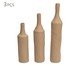 Kit Vasos em Cerâmica 3 Pçs, brown | WestwingNow