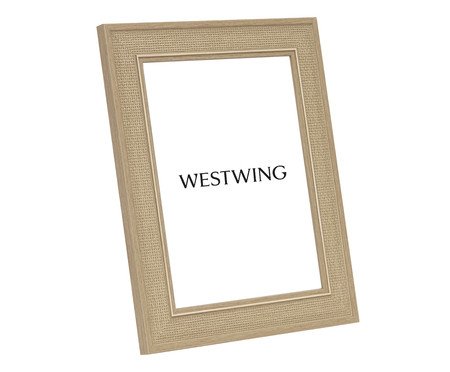 Porta-Retrato em Poliestireno e Vidro - 15X20 | Westwing