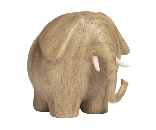 Escultura Elefante em Polirresina, brown | WestwingNow