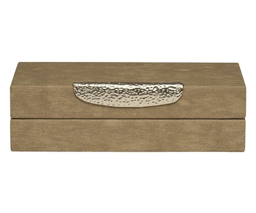 Caixa em Mdf Com Revestimento em Pu, yellow | WestwingNow