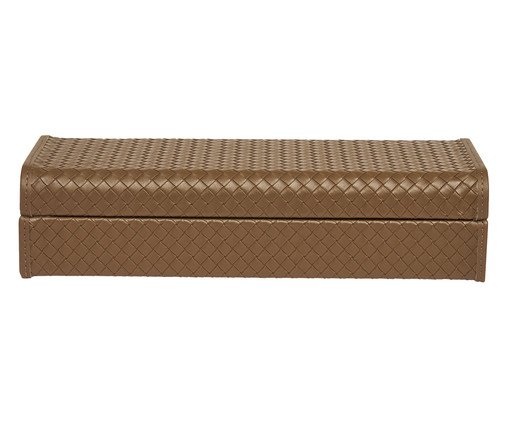 Caixa em Mdf Com Revestimento em Pu, yellow | WestwingNow