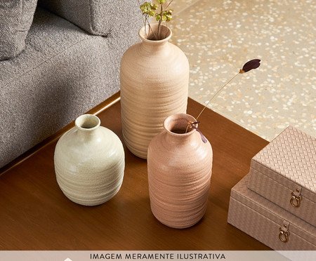 Kit Caixas em Mdf Com Revestimento em Pu 2 Pçs | Westwing