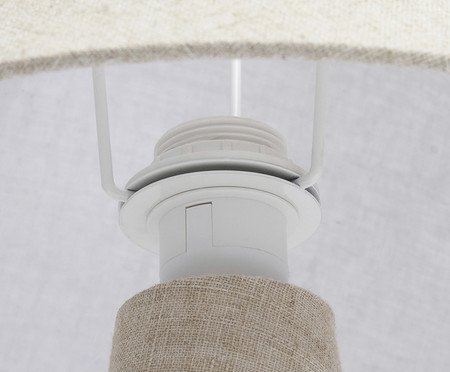 Luminária Com Revestimento em Linho | Westwing