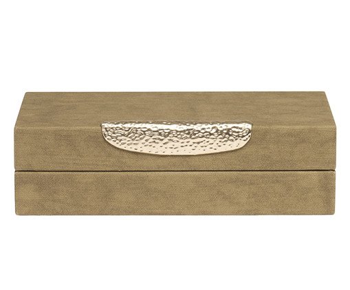 Caixa em Mdf Com Revestimento em Pu, beige | WestwingNow