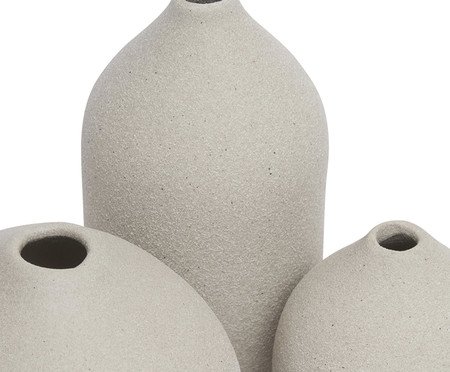Kit Minivasos em Cerâmica 3 Pçs | Westwing