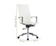Cadeira de Escritório com Rodízios Glove Alta - Branca, Branco, Colorido | WestwingNow