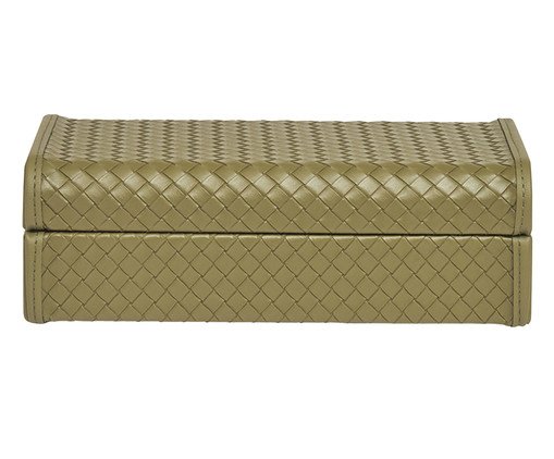 Caixa em Mdf Com Revestimento em Pu, green | WestwingNow