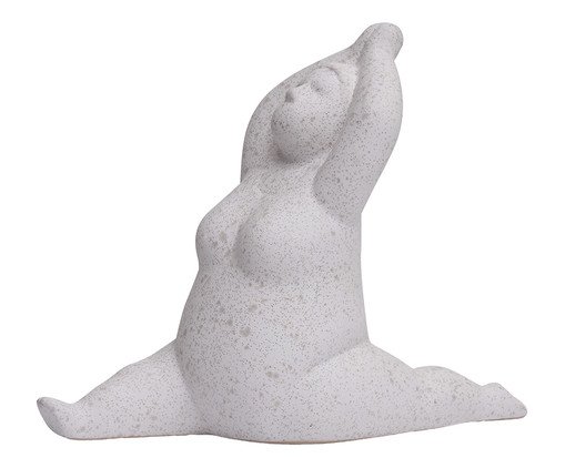Escultura Mulher em Cerâmica, Off White | WestwingNow