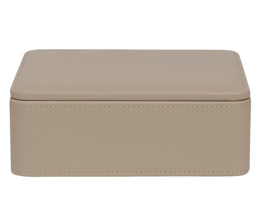 Caixa em Mdf Com Revestimento em Pu, beige | WestwingNow