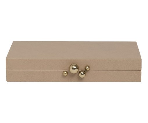 Caixa em Mdf Com Revestimento em Pu, beige | WestwingNow