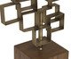 Escultura em Metal e Mdf, gold | WestwingNow