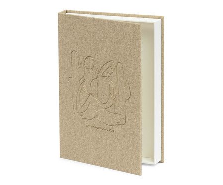 Livro-Caixa Antropofagia em Mdf e Pu | Westwing