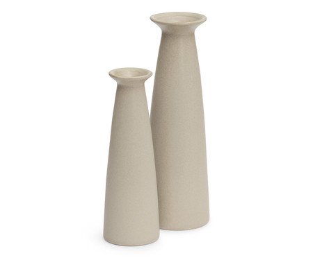 Kit Vasos em Cerâmica 2 Pçs | Westwing