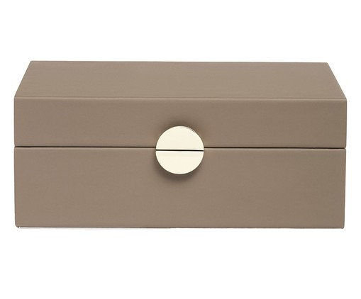 Caixa em Mdf Com Revestimento em Pu, beige | WestwingNow