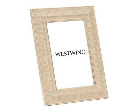 Porta-Retrato em Poliestireno e Vidro - 10X15 | Westwing