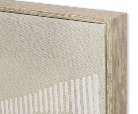 Kit Quadros em Mdf e Canvas Texturizado 2 Pçs | Westwing