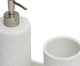 Kit em Polirresina Para Banheiro 3 Pçs, Off White | WestwingNow
