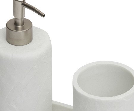 Kit em Polirresina Para Banheiro 3 Pçs | Westwing