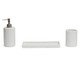 Kit em Polirresina Para Banheiro 3 Pçs, Off White | WestwingNow