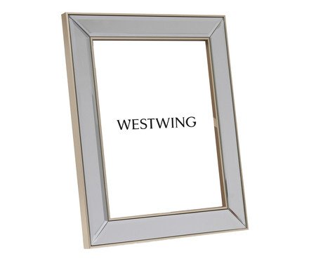 Porta-Retrato em Poliestireno e Vidro - 20X25 | Westwing