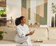 Kit Quadros em Poliestireno e Canvas 2 Pçs, Off White | WestwingNow