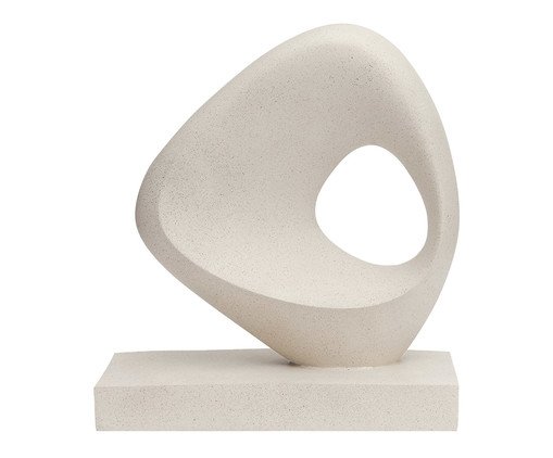 Escultura em Polirresina, Off White | WestwingNow