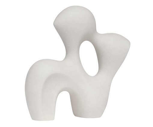 Escultura em Polirresina, Off White | WestwingNow