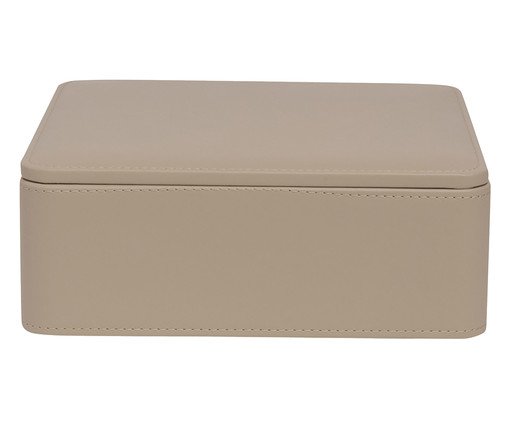 Caixa em Mdf Com Revestimento em Pu, beige | WestwingNow