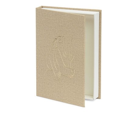 Livro-Caixa Abaporu em Mdf e Pu | Westwing