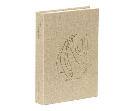 Livro-Caixa Abaporu em Mdf e Pu | Westwing